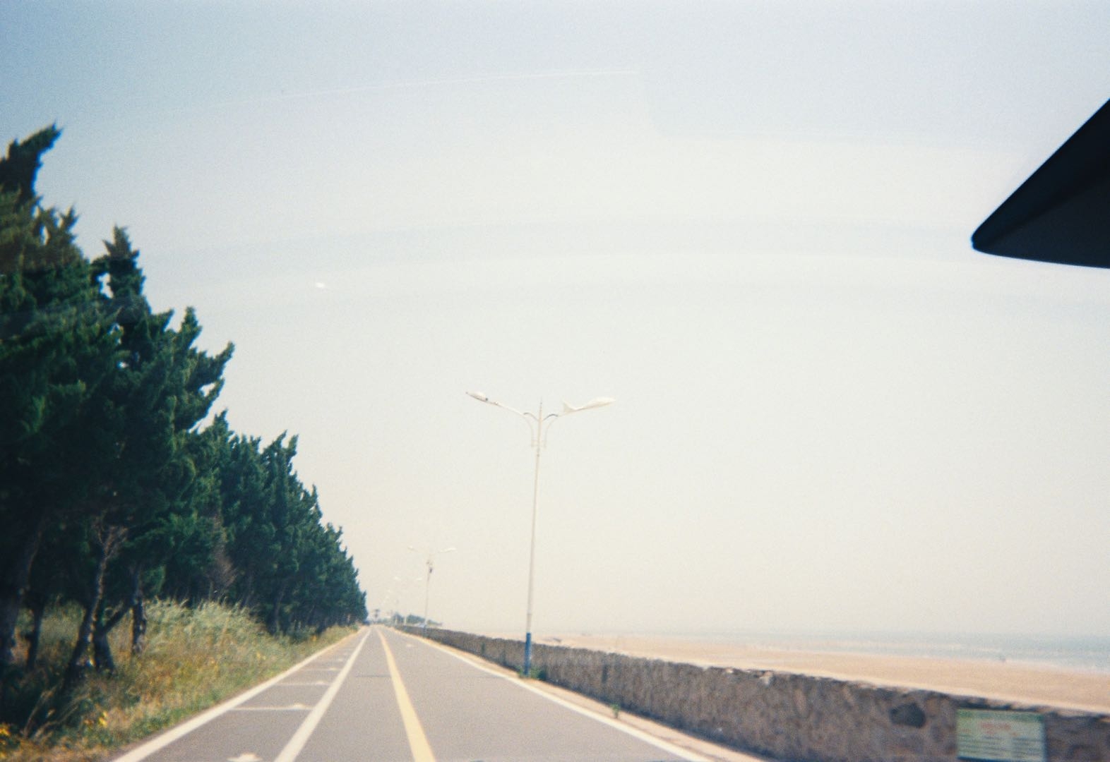 海滨公路上的自驾旅途